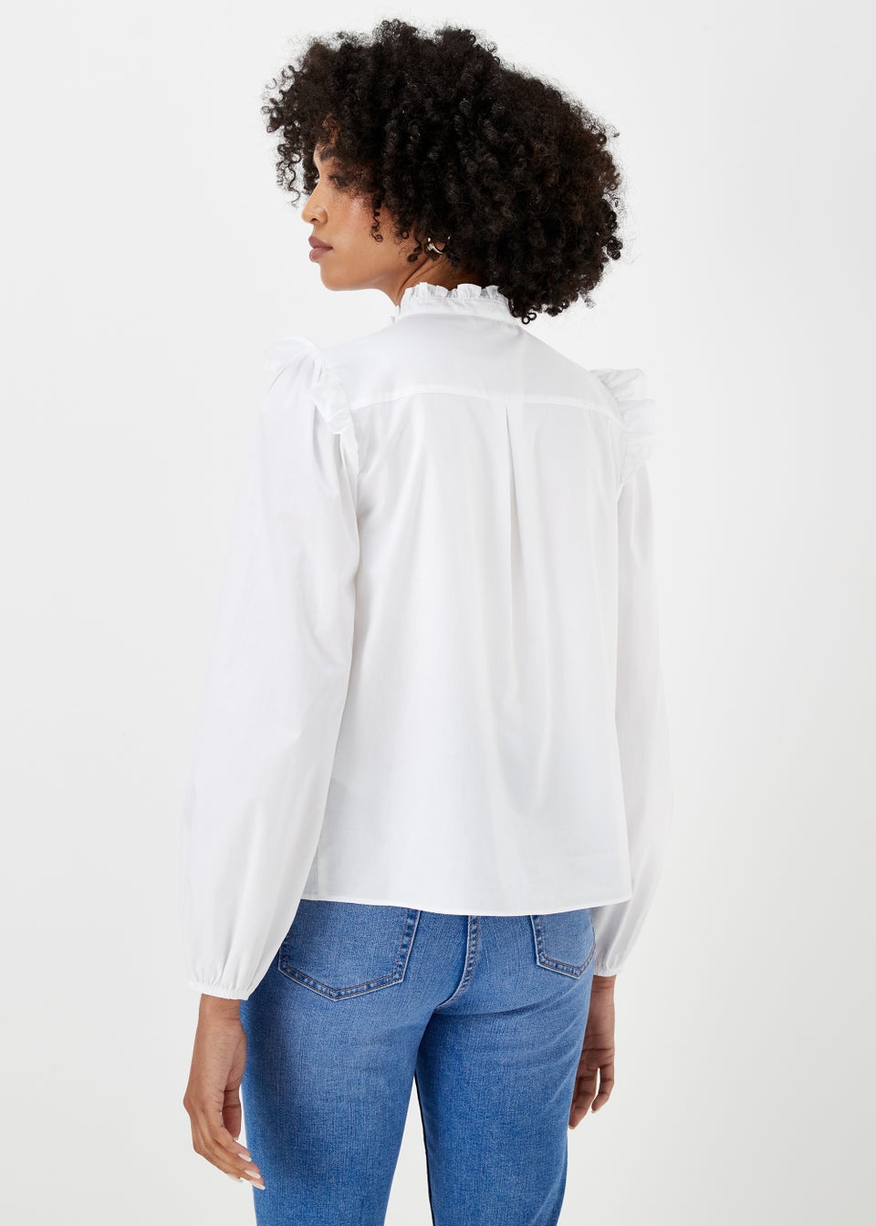 White Cotton Blouse