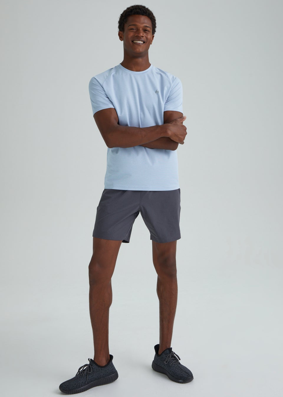 Souluxe Blue Essentials Sports T-Shirt