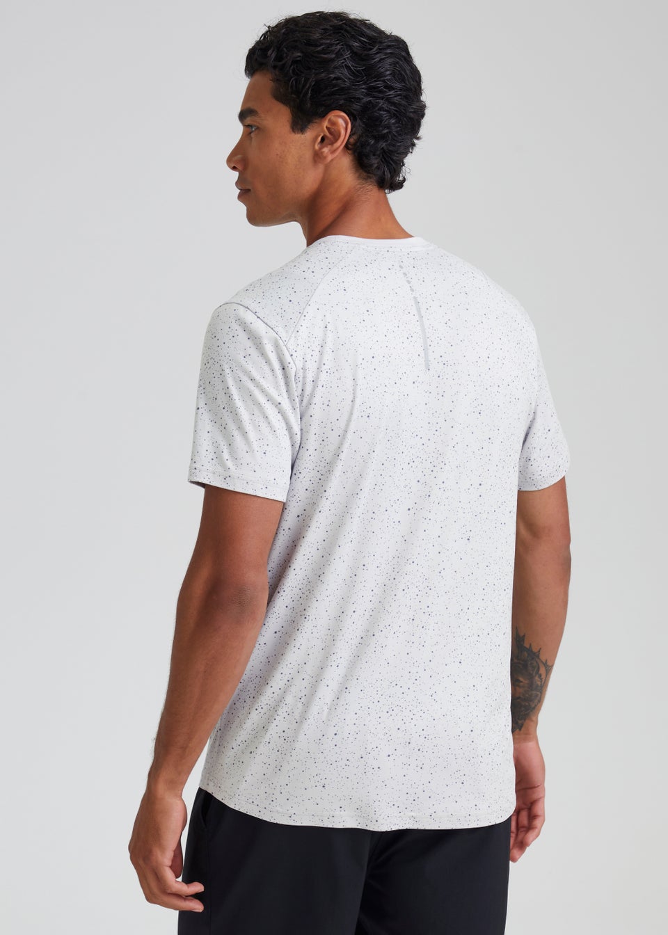Souluxe Ice Grey Sports T-Shirt