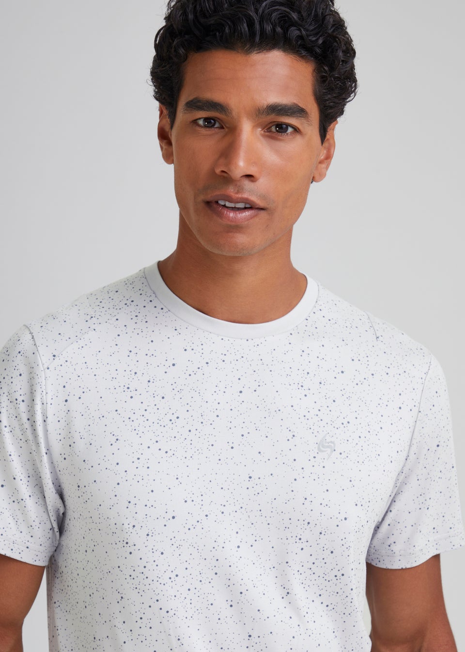 Souluxe Ice Grey Sports T-Shirt