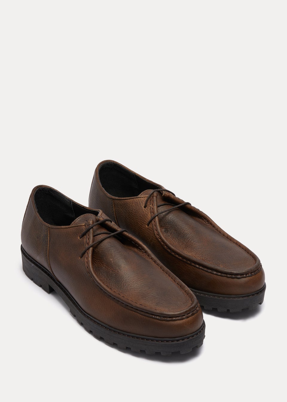Brown Cleated Apron Shoes
