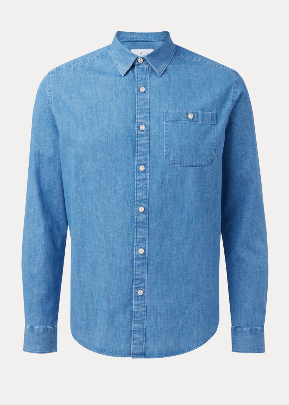 Blue Denim Shirt - Matalan