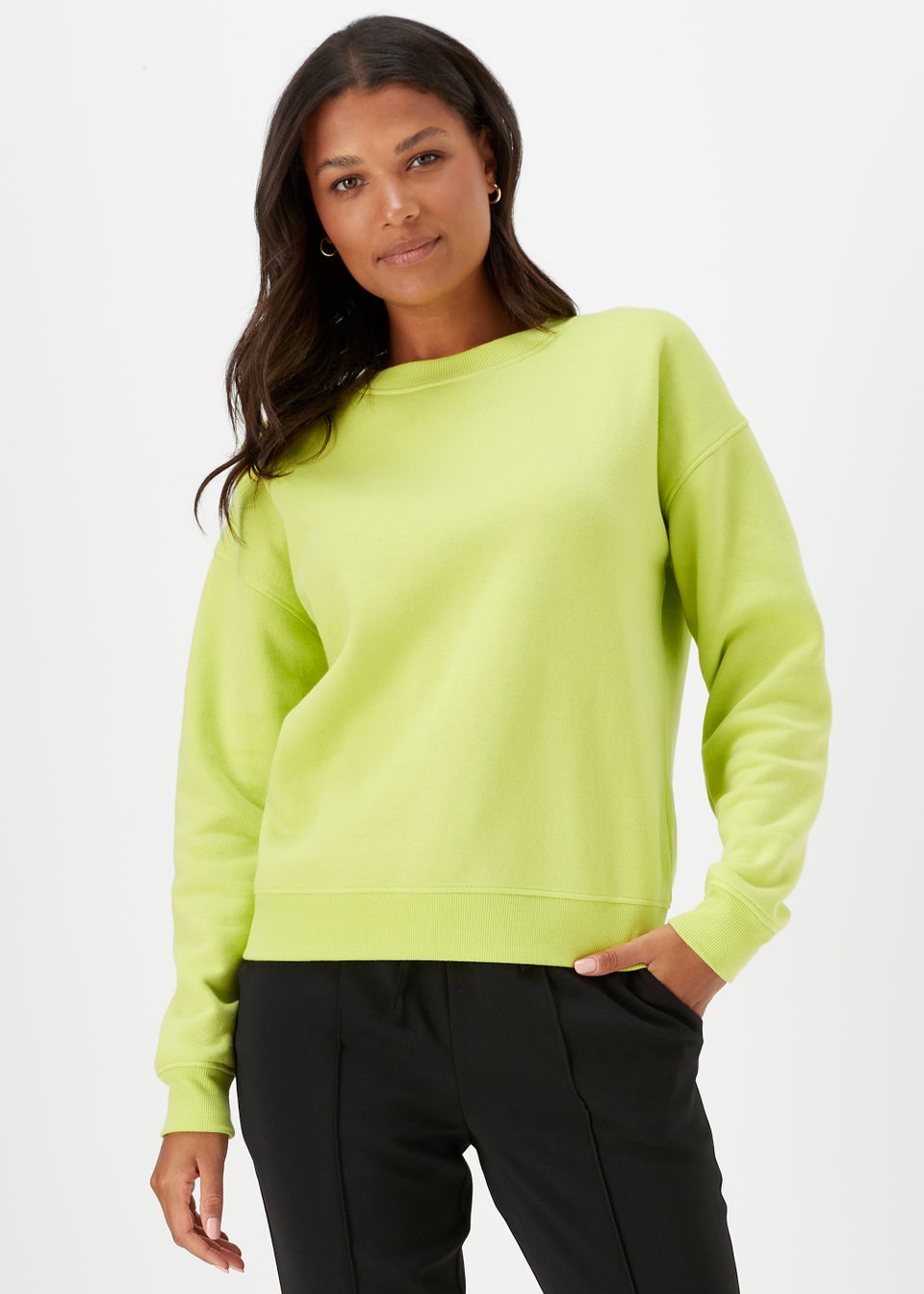 Green Essential Sweatshirt - Matalan