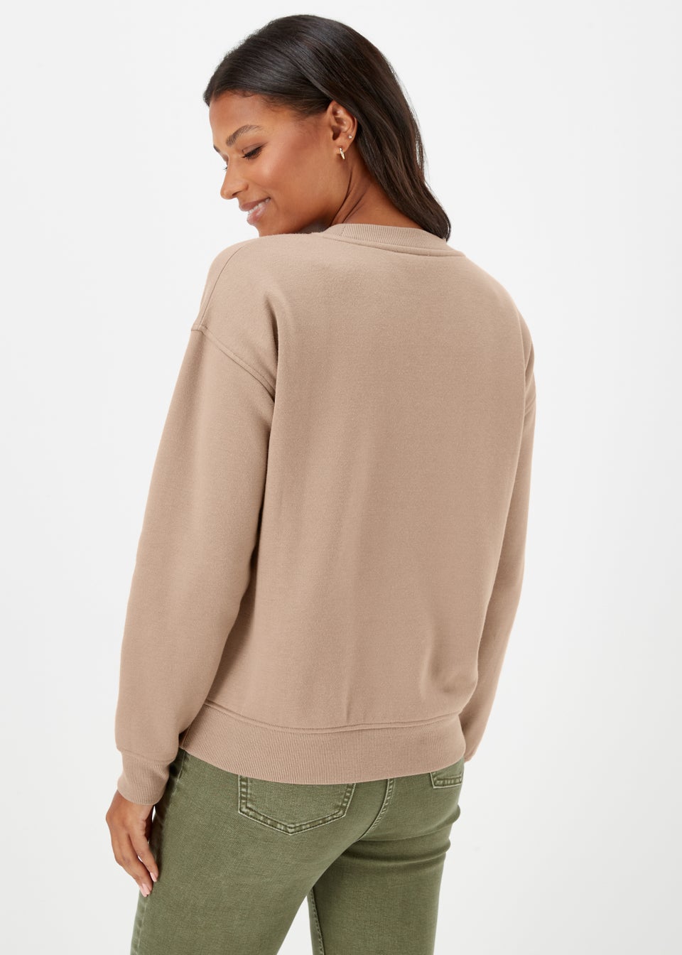 Beige Essential Sweatshirt