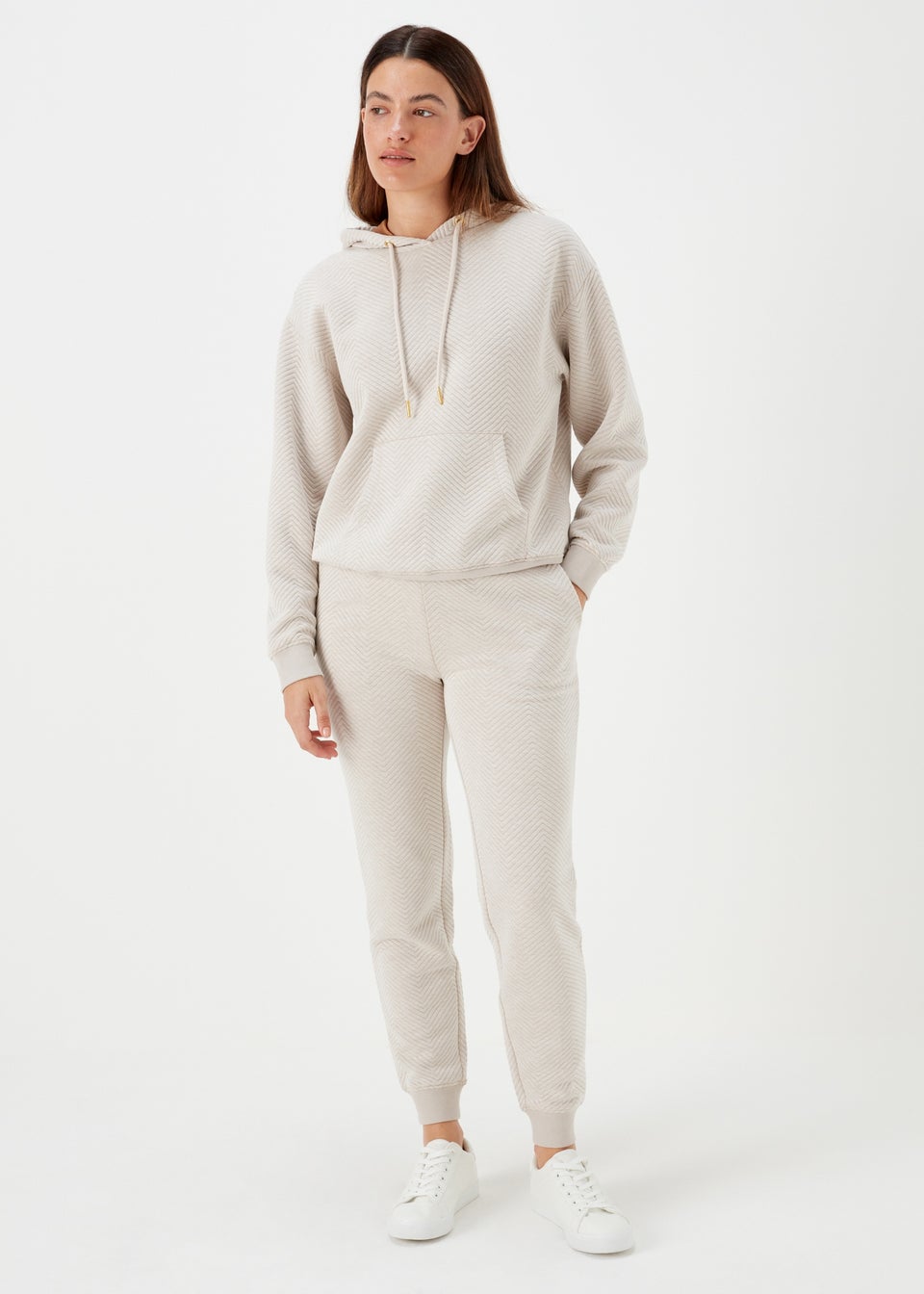 Quilted joggers deals