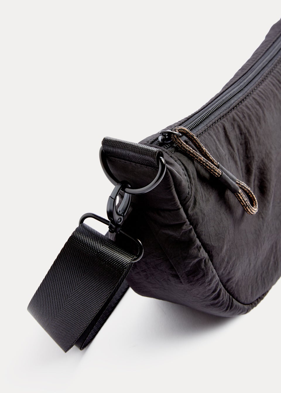 Black nylon bag on sale