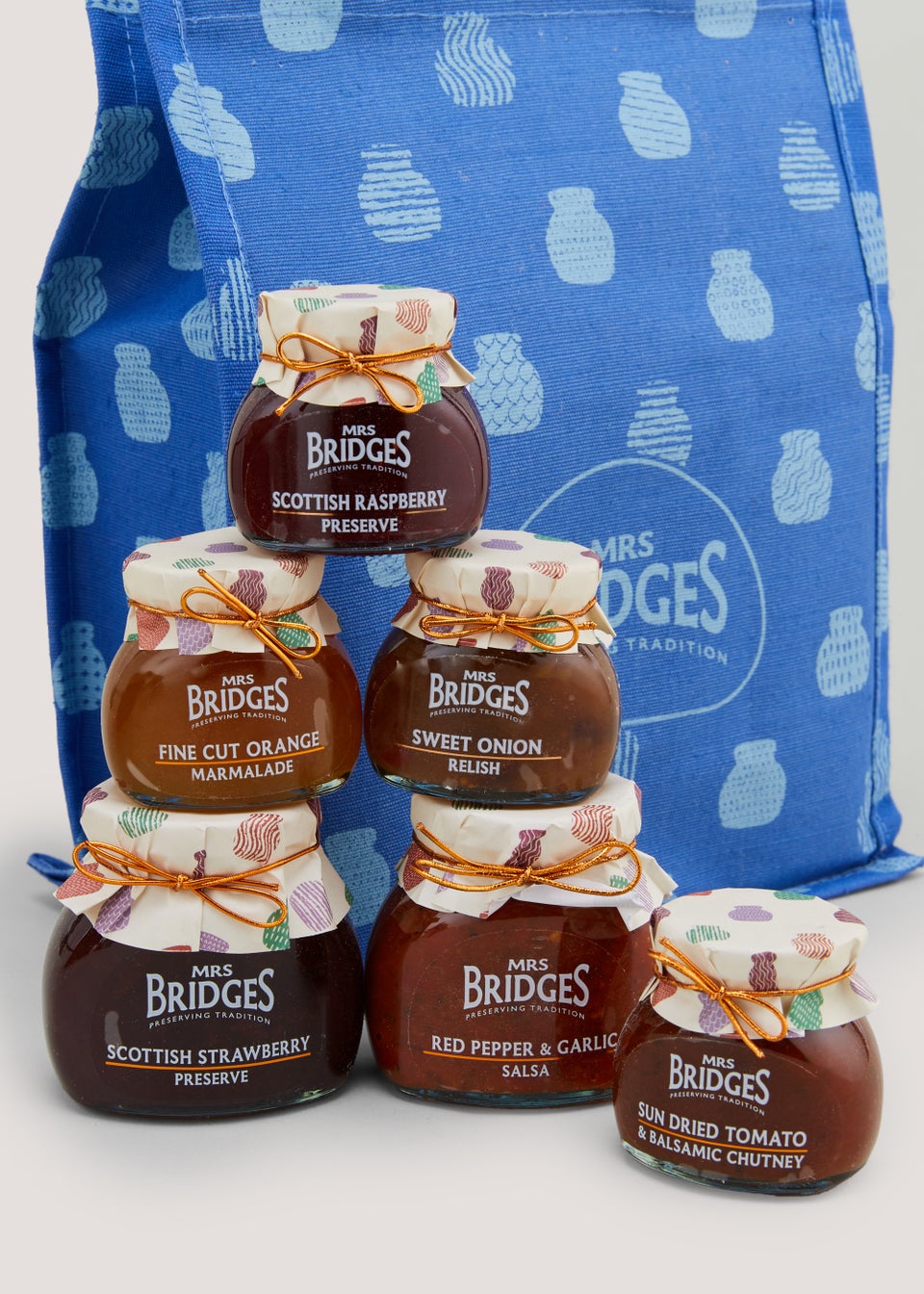 Mrs Bridges 6 Pack Jar Tote Bag
