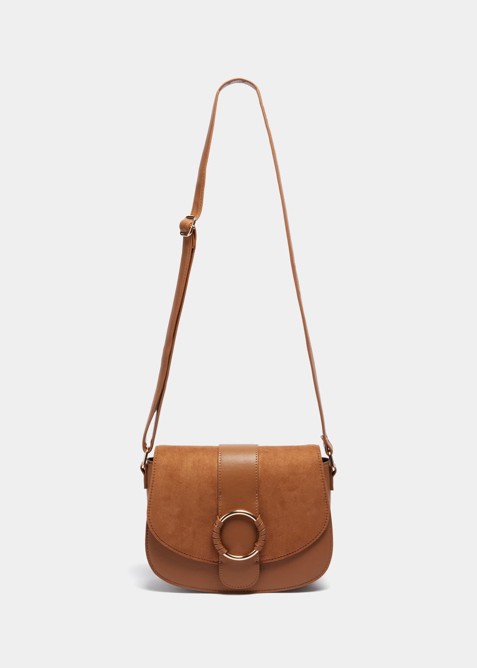 Tan Saddle Bag