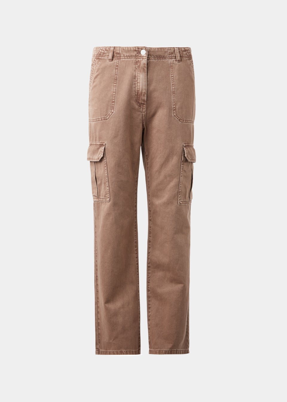 Brown Cargo Trousers