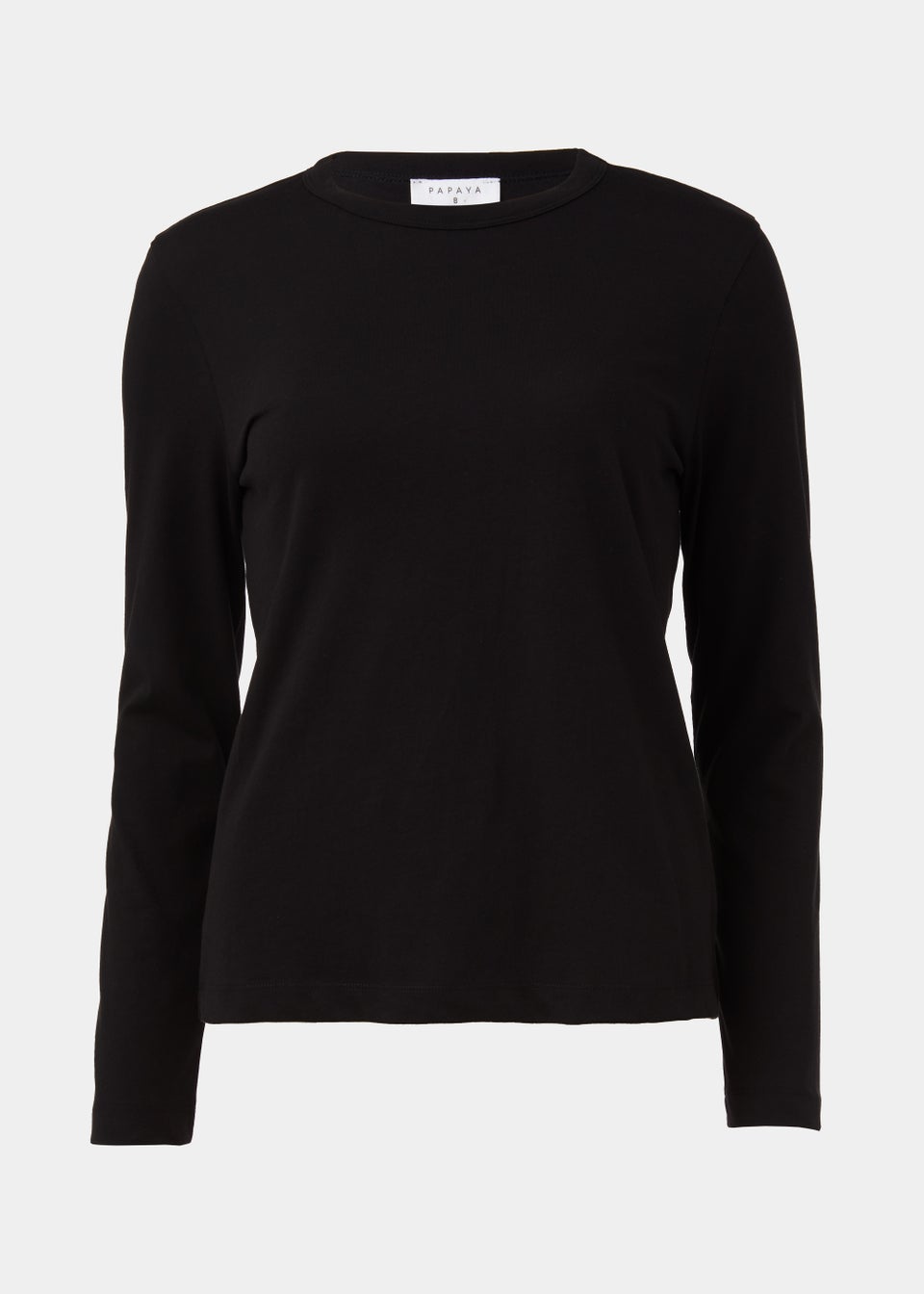 Black Long Sleeve T-Shirt - Matalan