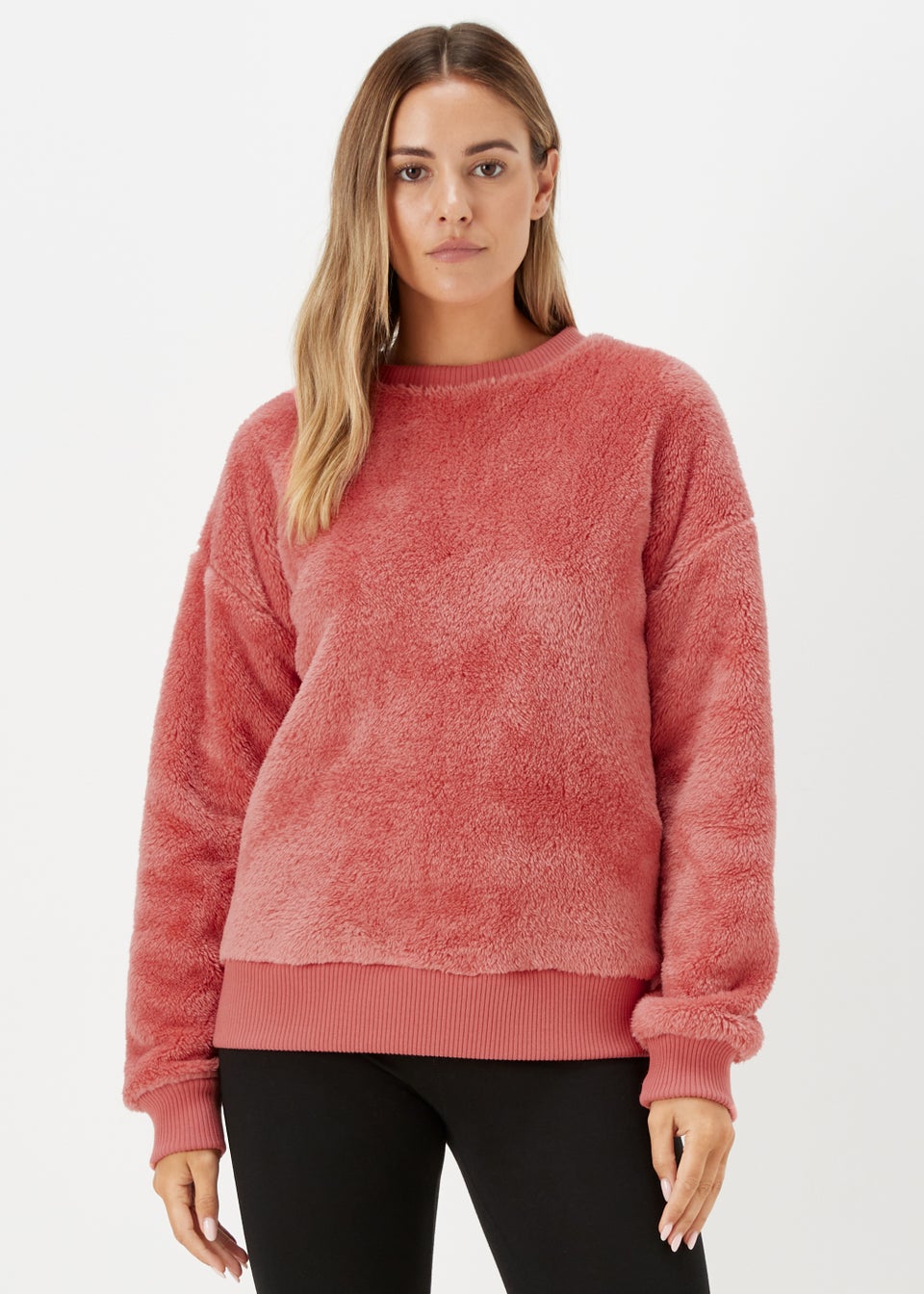 Womens 2024 teddy sweatshirt