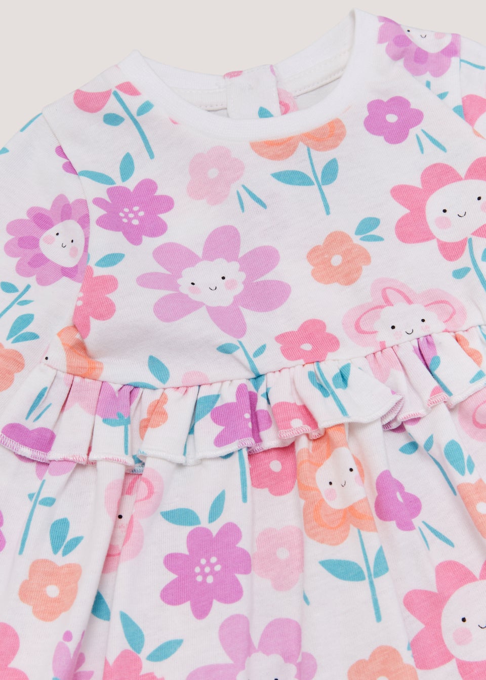 Baby dress discount flower design