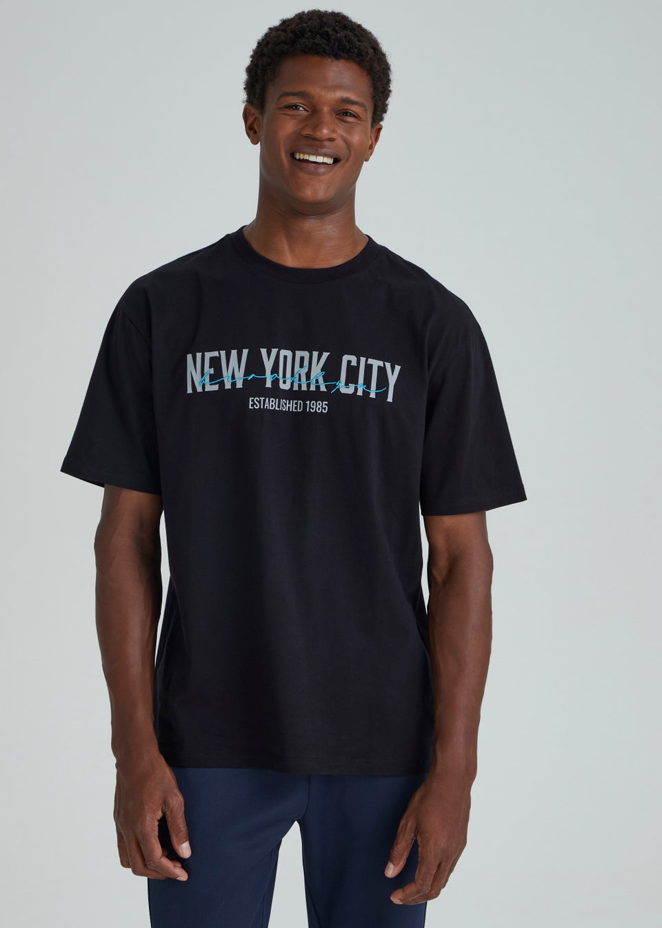 US Athletic Black NYC T-Shirt