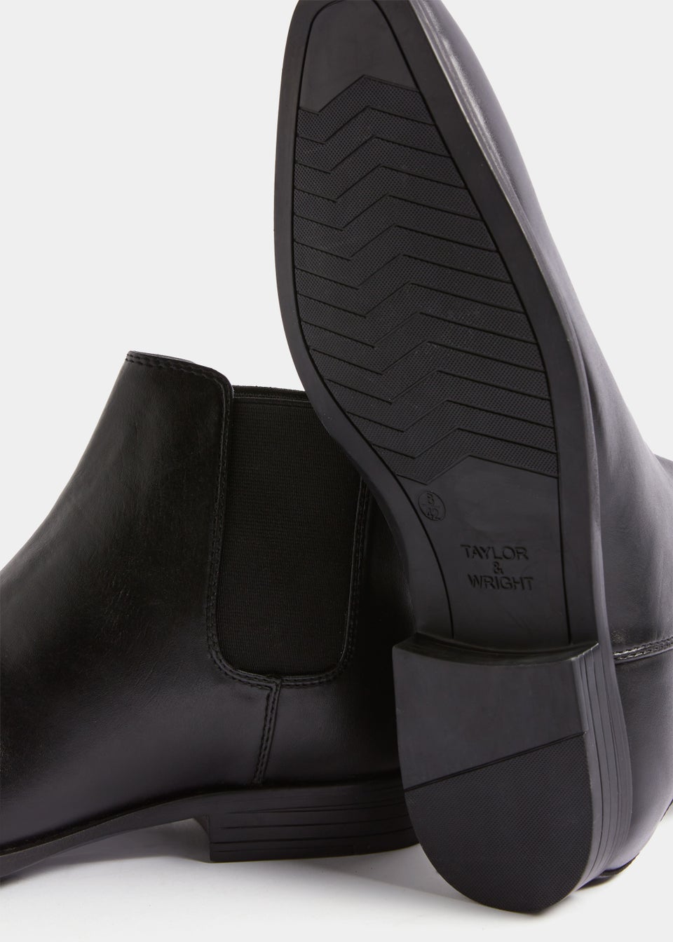 Black Formal Chelsea Boots