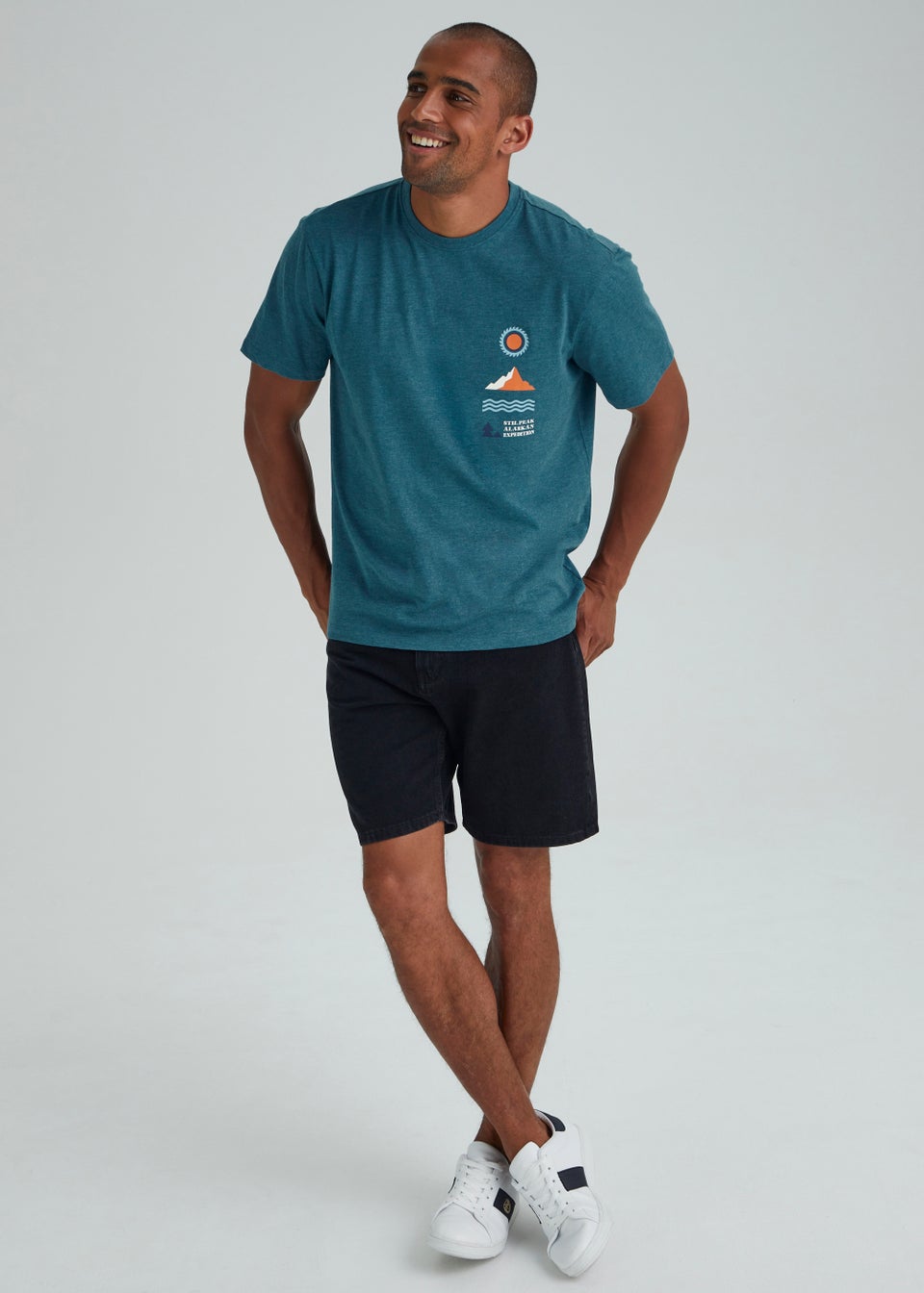 Blue South Peak T-Shirt