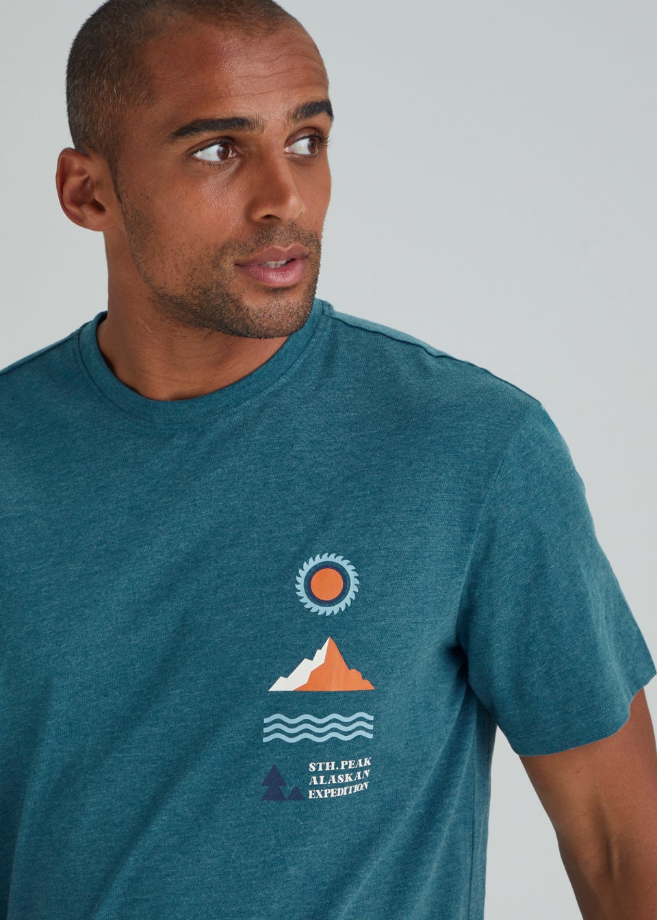 Blue South Peak T-Shirt
