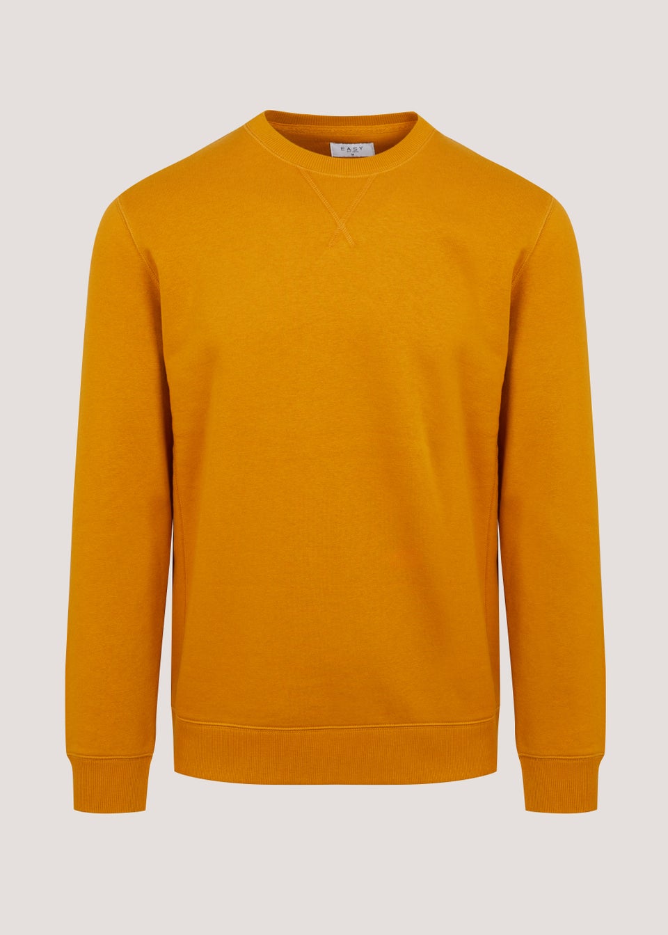 Mens yellow hotsell crew neck sweatshirt