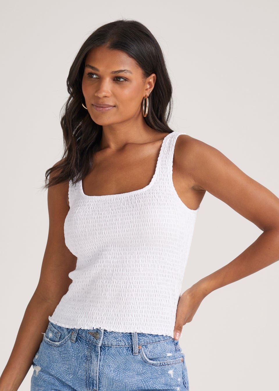 Ladies vest tops matalan top