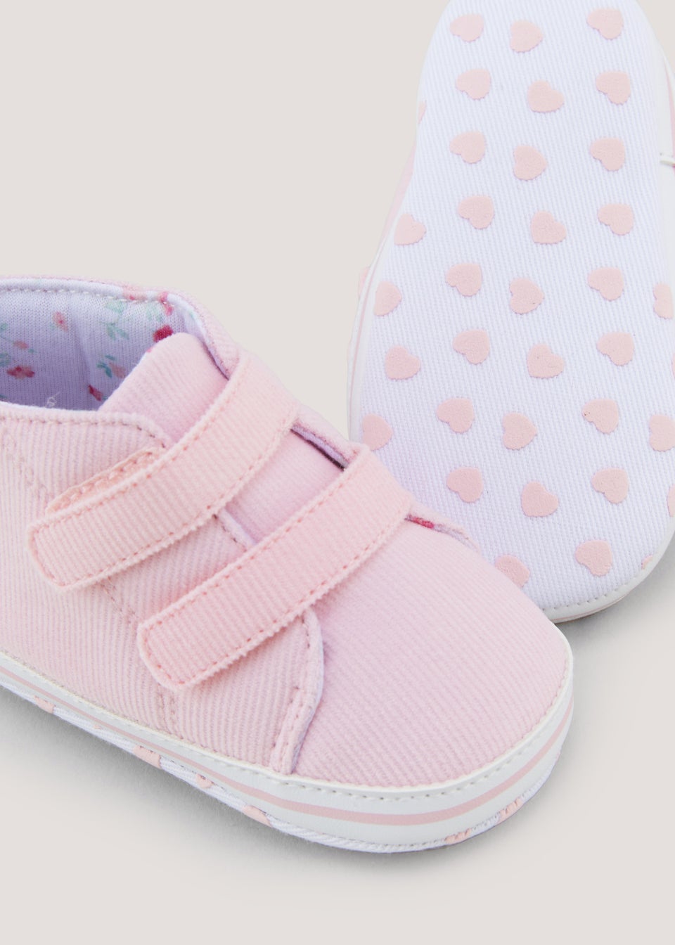 Baby girl soft sole trainers sales