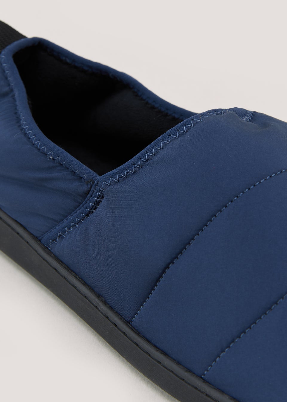 Navy Thinsulate Baffle Slippers