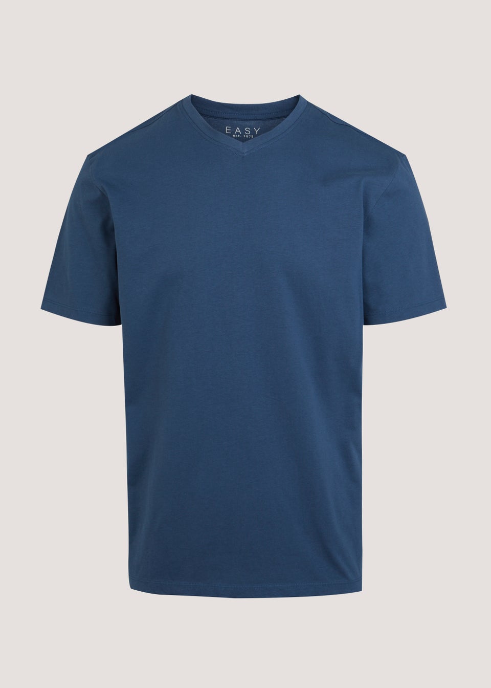 Blue Essential V-Neck T-Shirt - Matalan