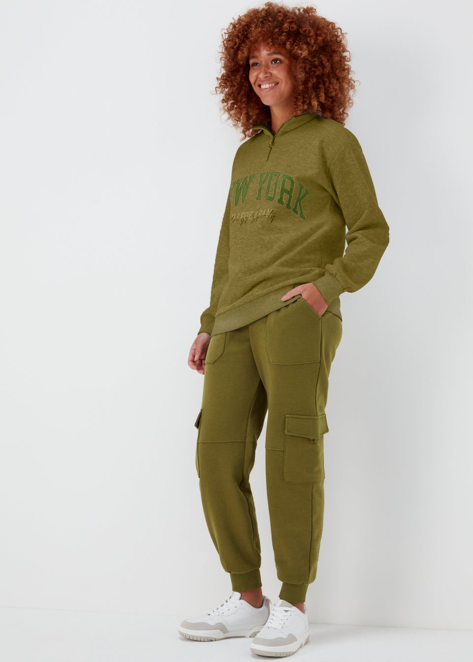 Green Utility Co-Ord Joggers
