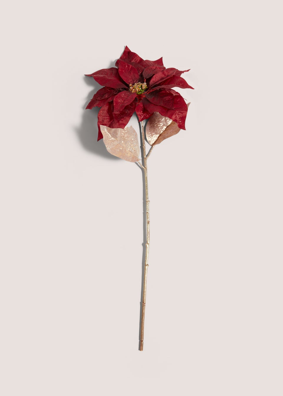 Red Hydrangea Single Stem (85cm)