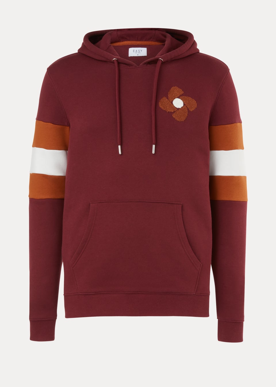 Red Stripe Pull-On Hoodie