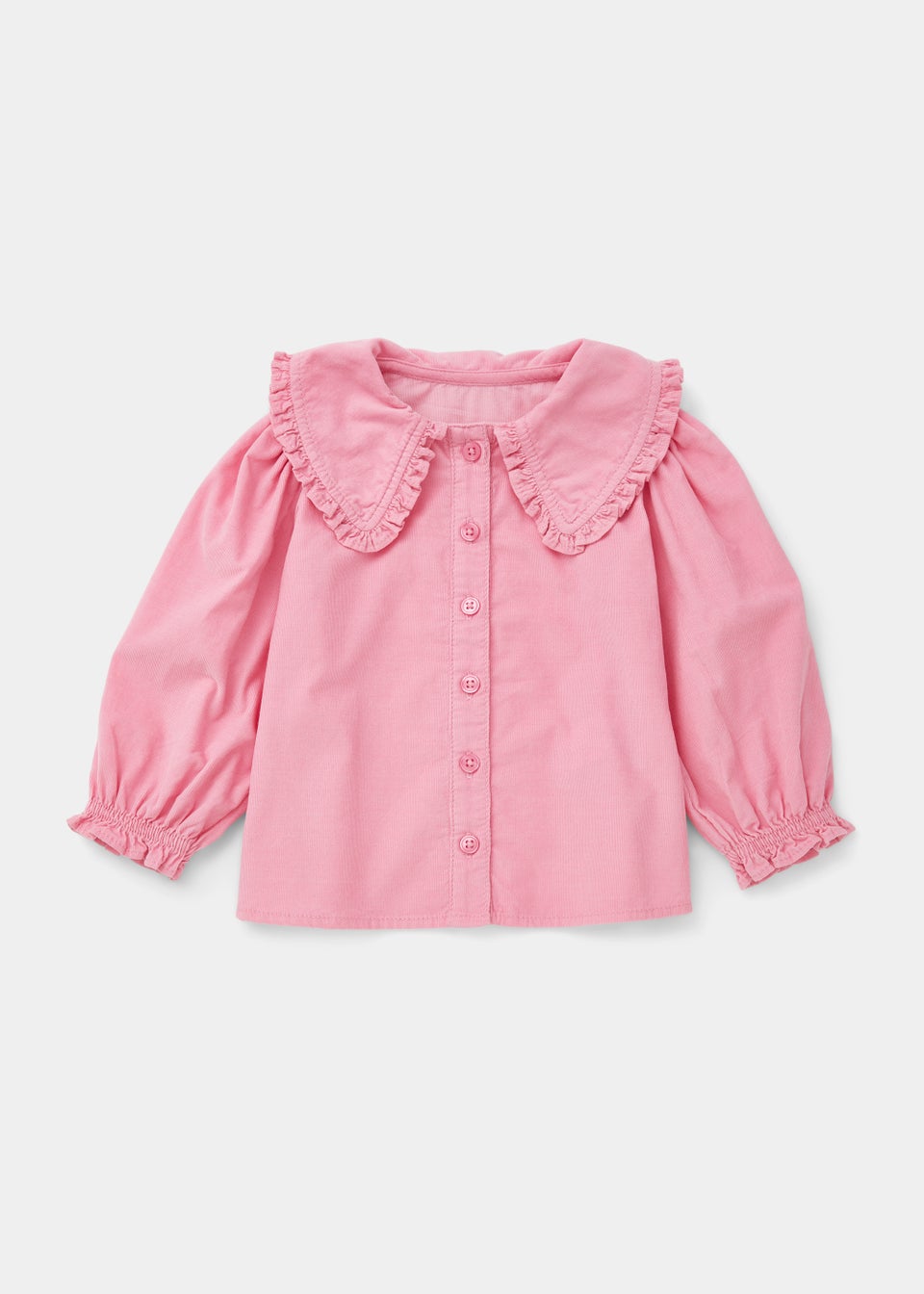 Girls Pink Cord Blouse (9mths-6yrs)