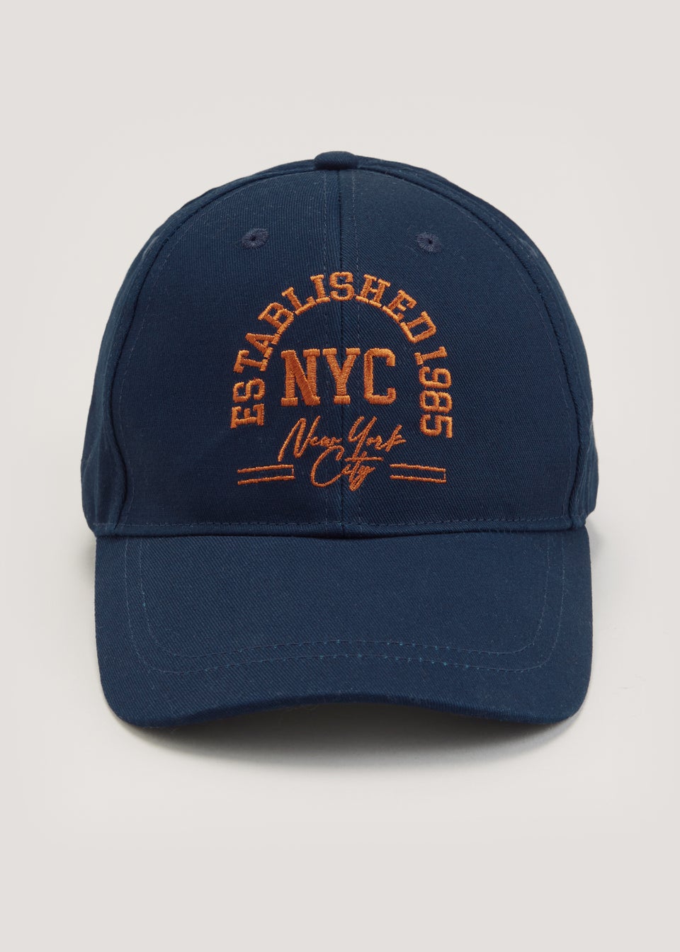 Navy NYC Embroidered Cap