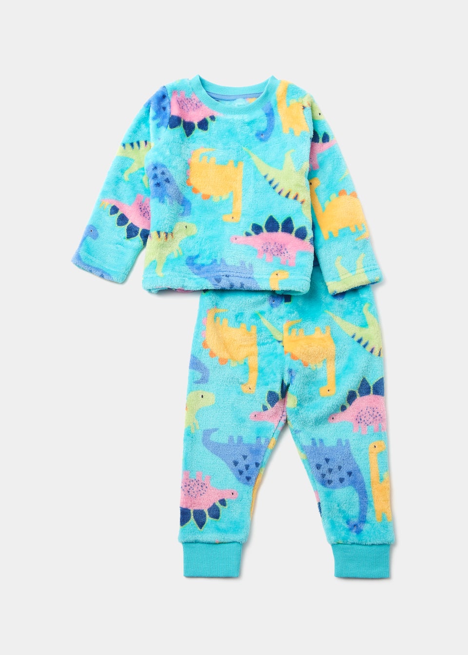 Boys Blue Dinosaur Bundle Pyjama Set (9mths-5yrs)