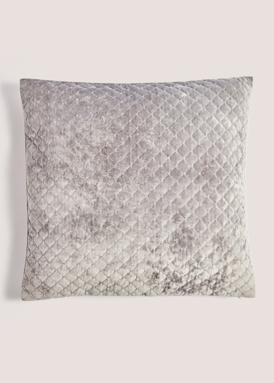 Grey Cross Stitch Cushion (55cm x 55cm)