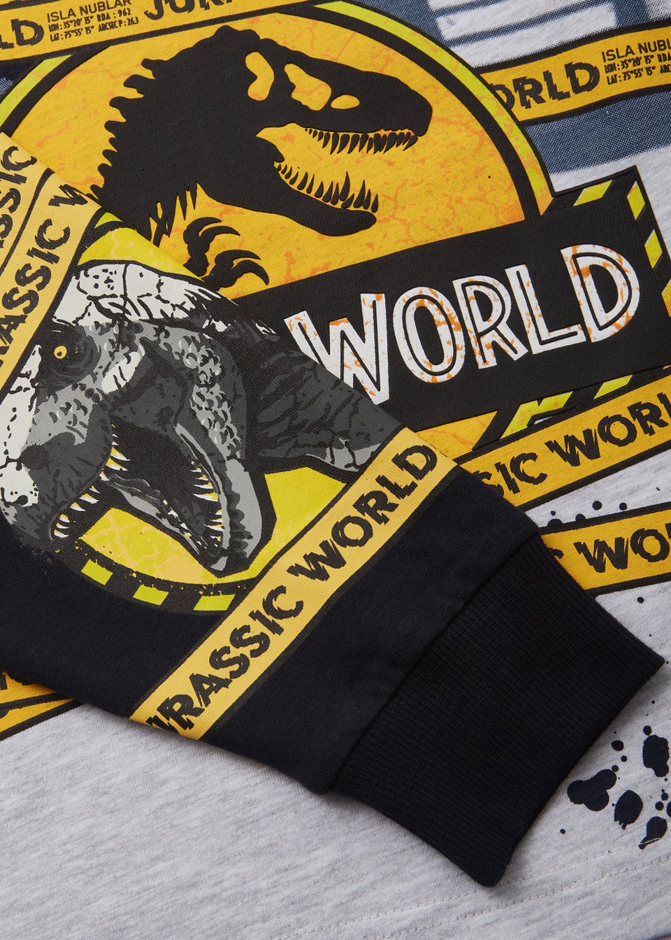 Kids Jurassic World Jersey Pyjama Set (4-13yrs)
