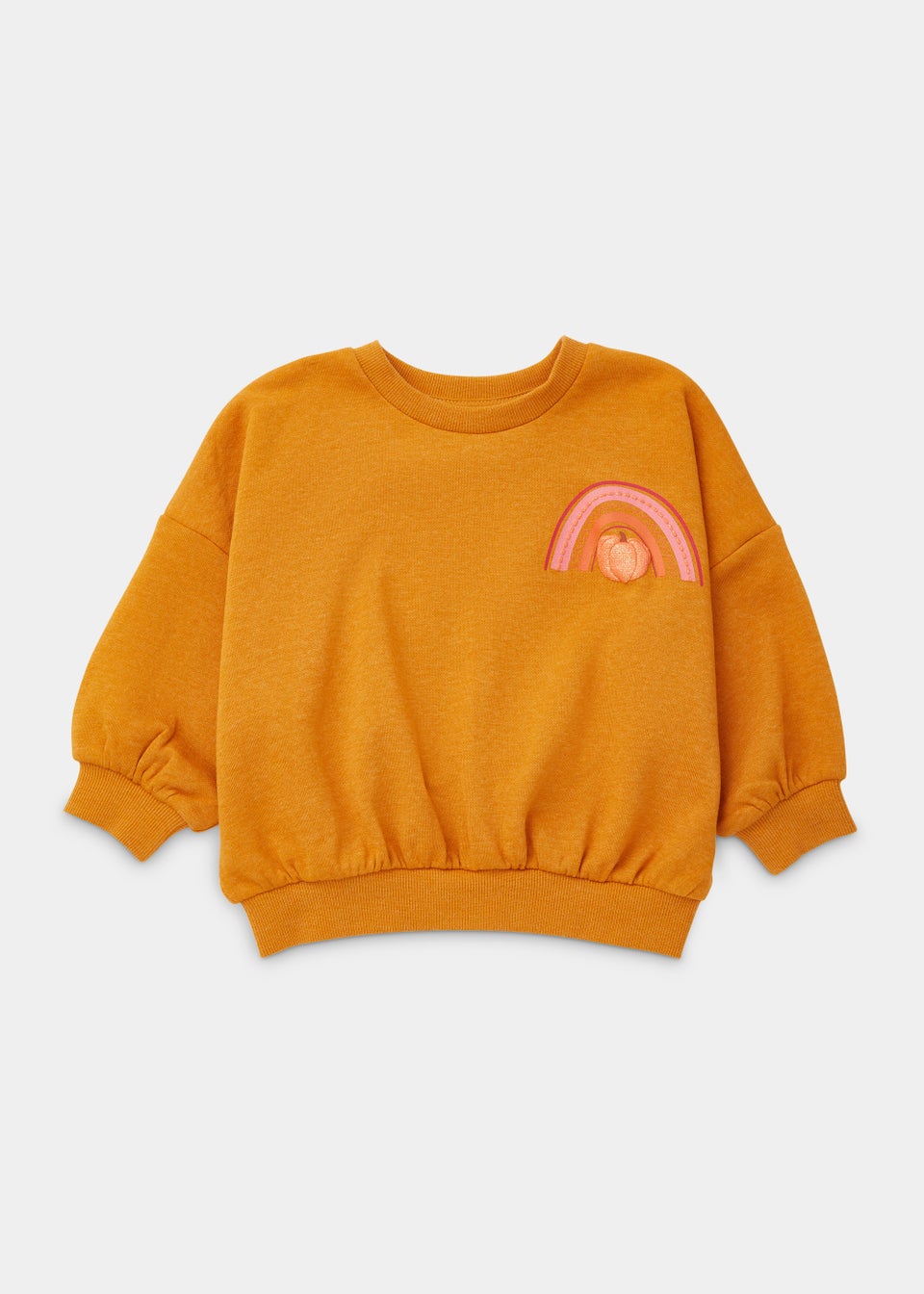 Kids Ochre Pumpkin Sweatshirt (9mths-6yrs)