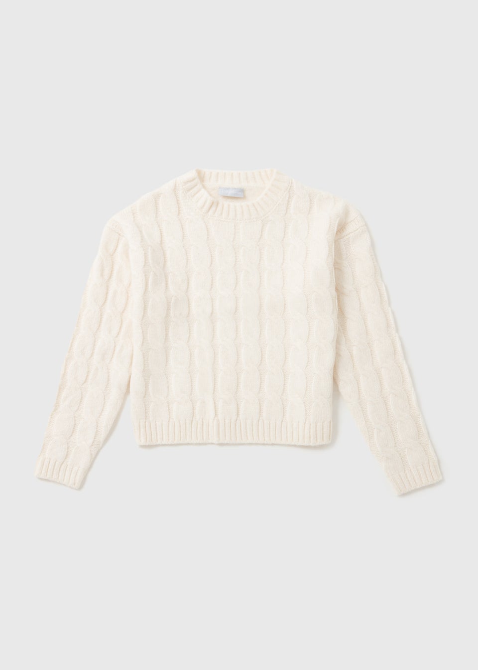 Girls cream outlet jumper