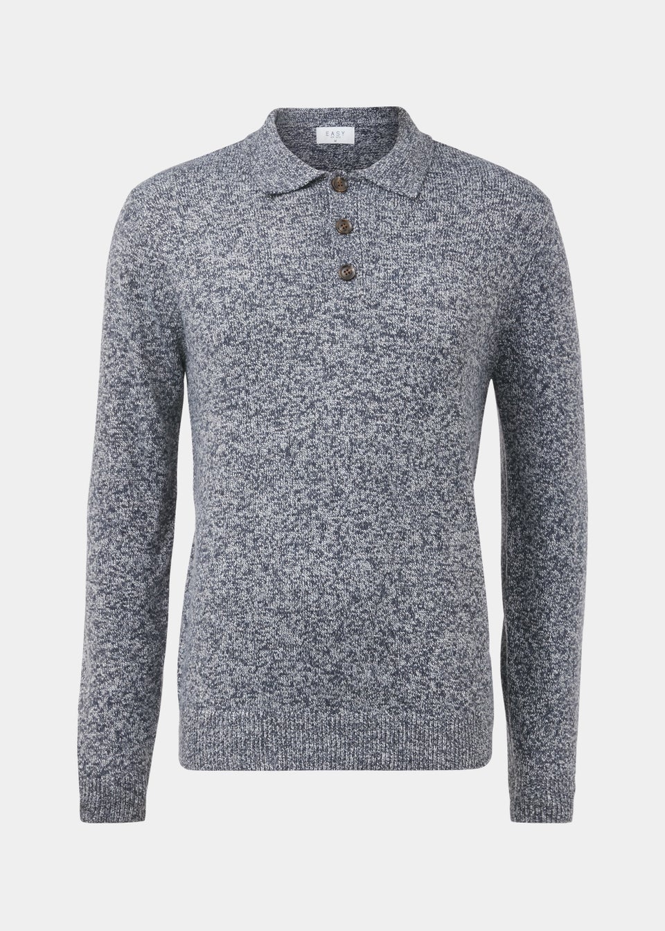 Blue Twist Heavy Weight Polo Jumper