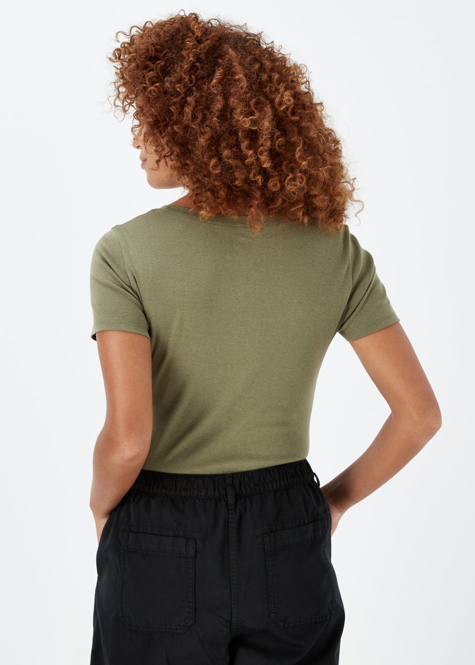 Khaki Essential T-Shirt - Matalan