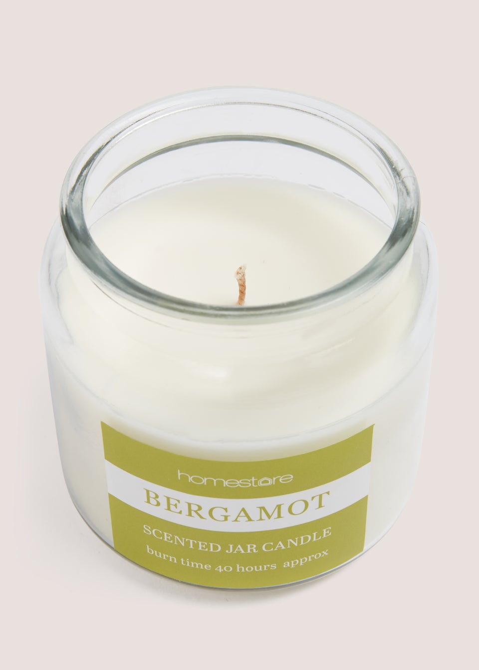 Bergamot Scented Jar Candle (340g) Matalan