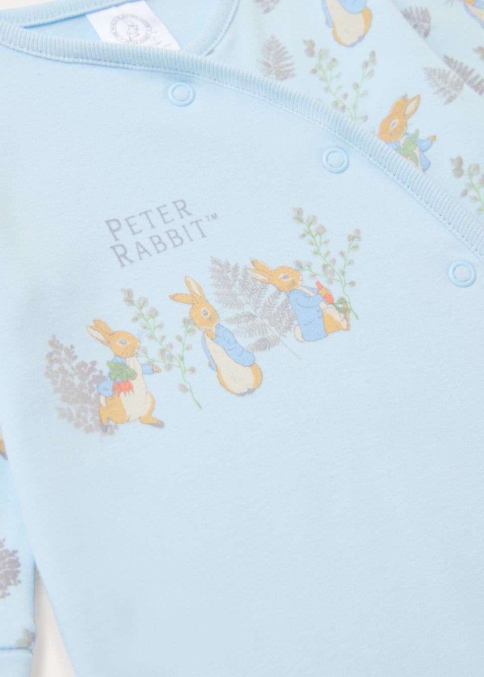 Baby Blue Peter Rabbit Sleepsuit (Newborn-12mths)