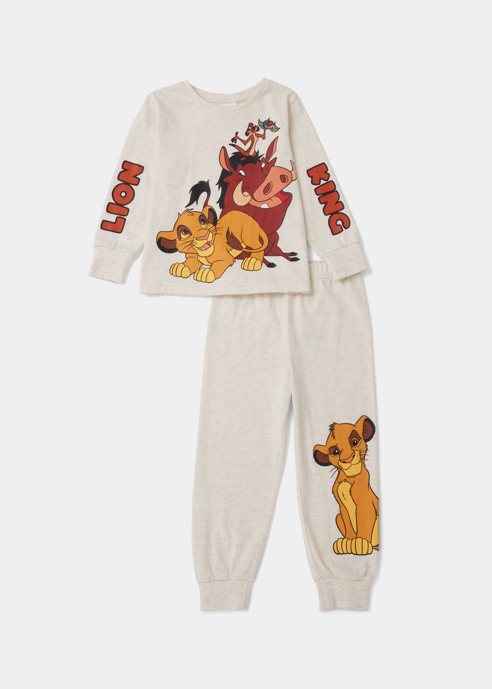 Kids Oatmeal Disney Lion King Pyjama Set (9mths-7yrs)