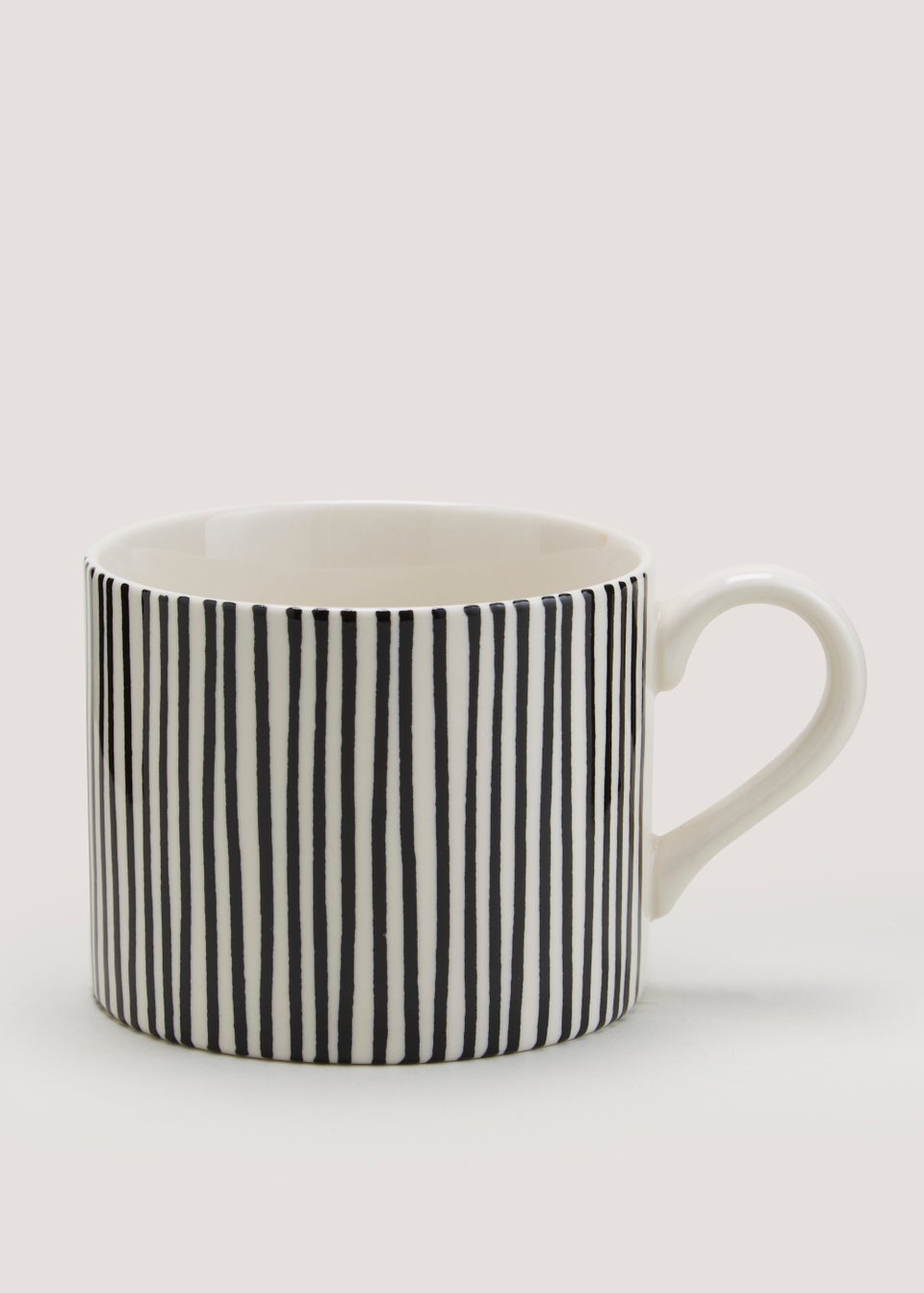 Monochrome Stripe Mug (8cm x 9.5cm)
