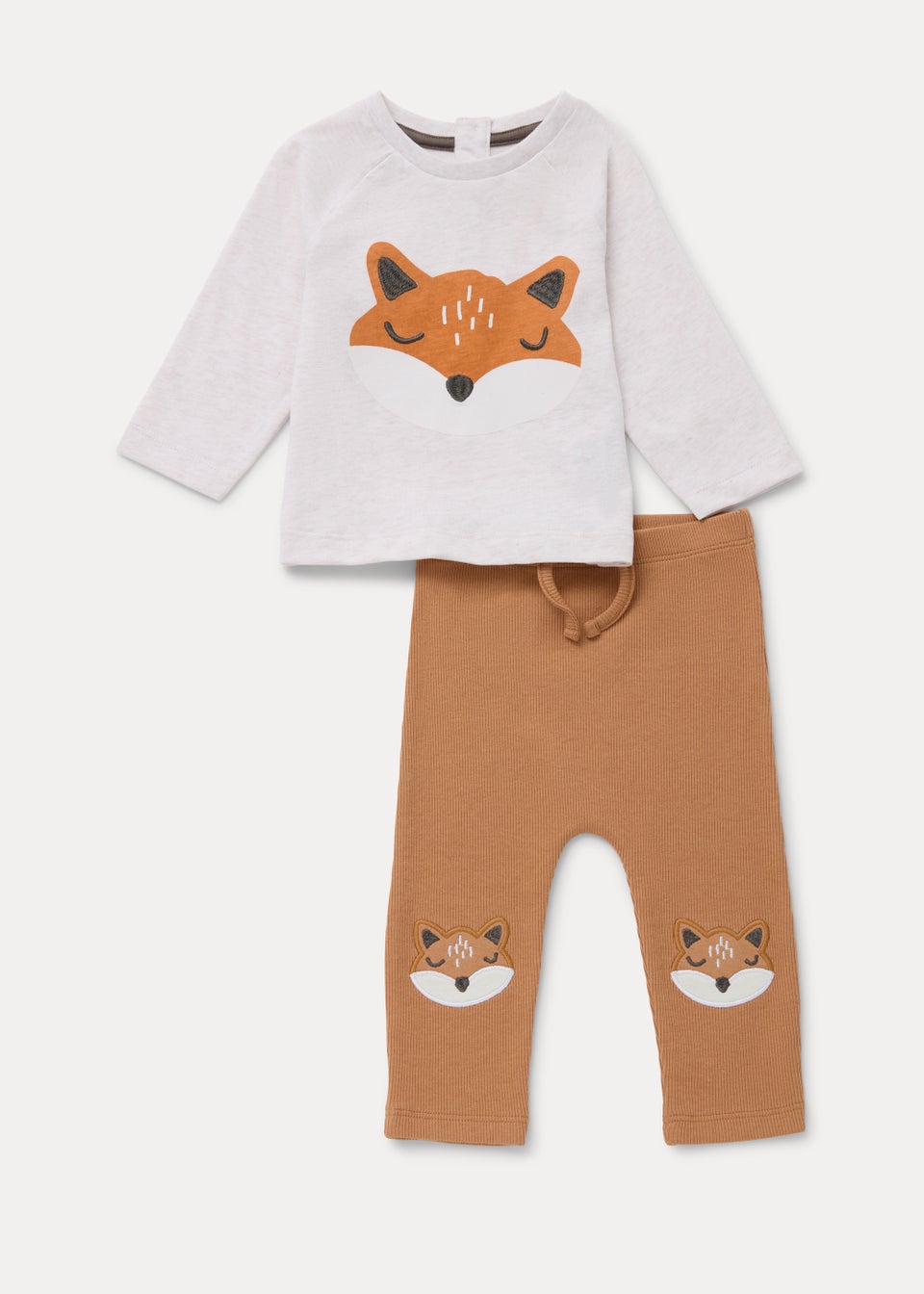 Baby Multicoloured Acorn T-Shirt & Leggings (Newborn-23mths)