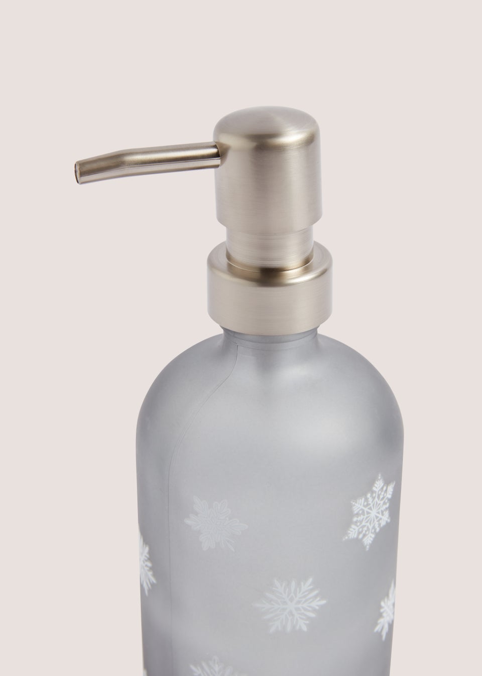 Snowflake Soap Dispenser (21cm x 6.5cm)