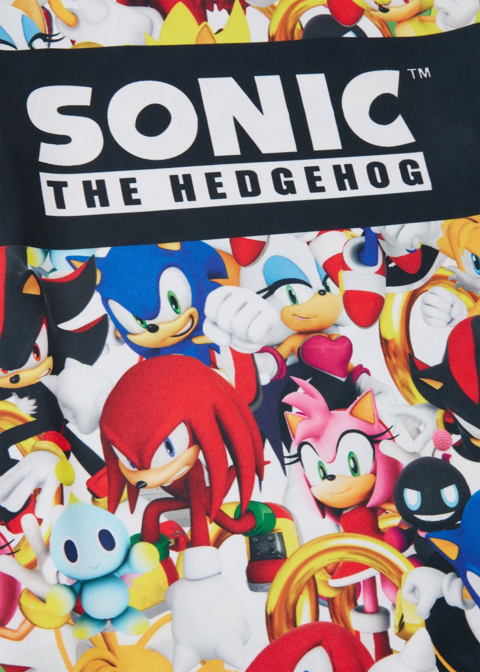 Kids Teal Sonic the Hedgehog T-Shirt (5-12yrs)