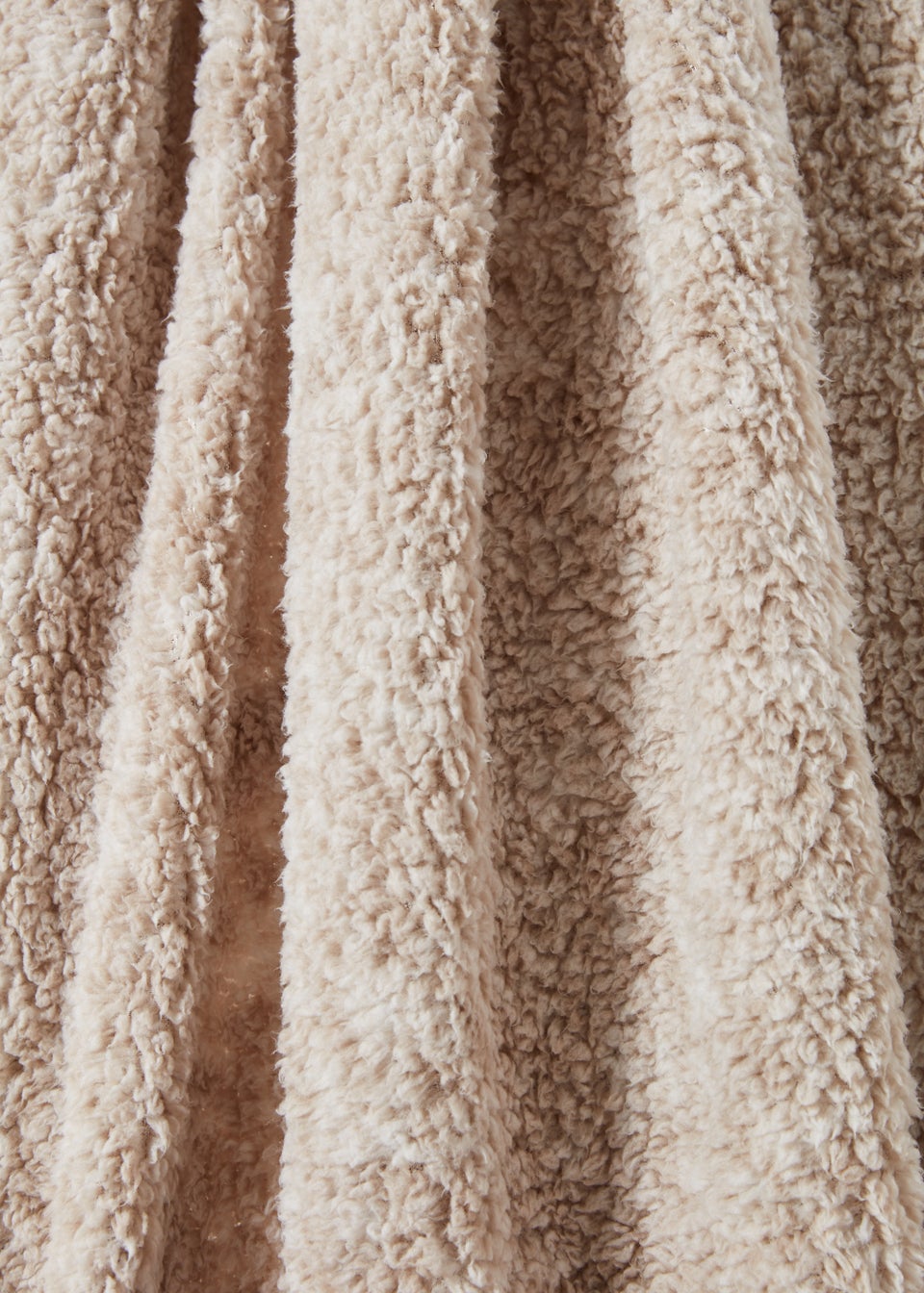 Matalan sherpa throw top