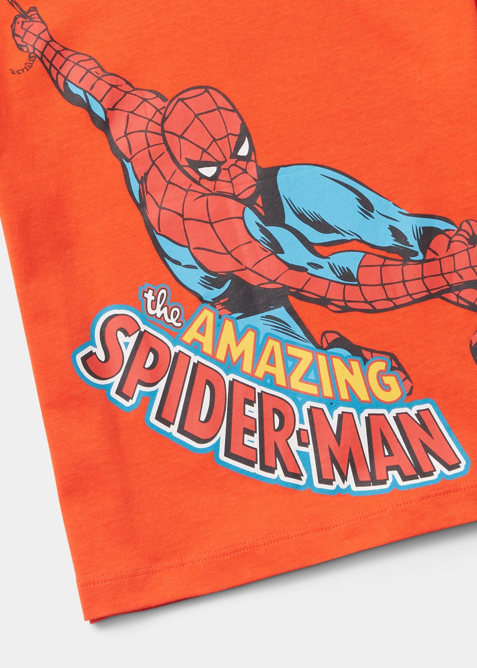 Kids Red Marvel Spider-Man T-Shirt (3-9yrs)