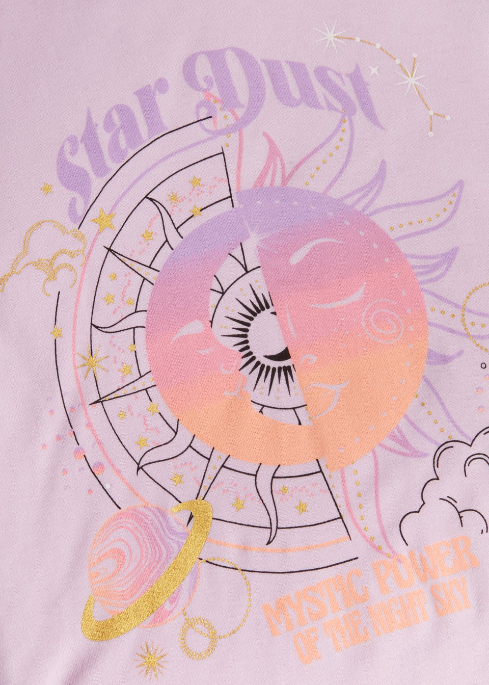 Girls Purple Celestial Nightie (4-13yrs)