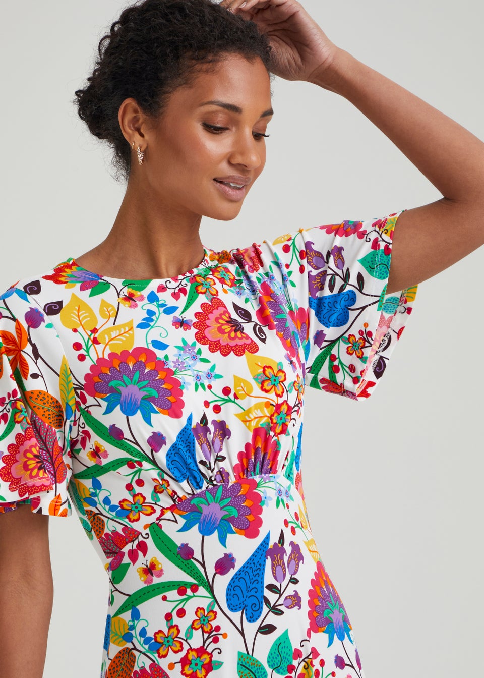 Austin floral 2025 print dress