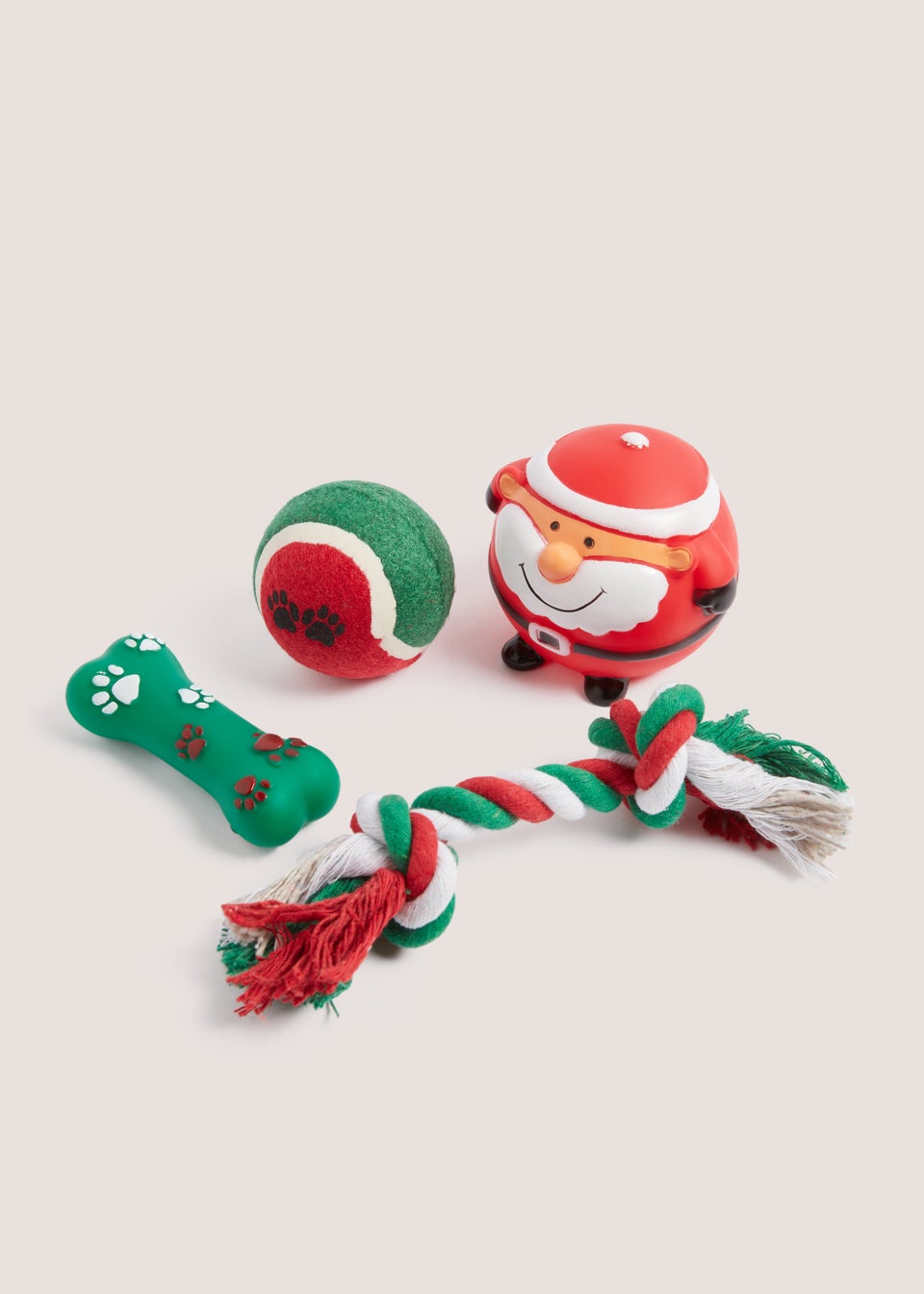 Christmas Pet Toy Stocking (38.5cm x 14.5cm x 6.5cm)