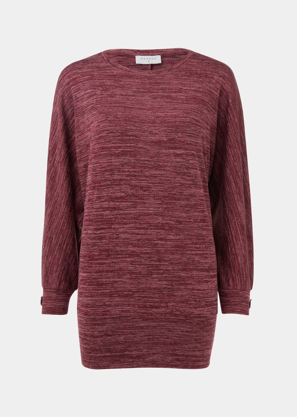 Burgundy Longline Top